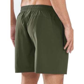 NORTHYARD Men's Athletic Running Shorts Quick Dry Workout Shorts Lightweight Sports Gym Basketball 7...
