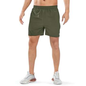 NORTHYARD Men's Athletic Running Shorts 7/9/5 Inch Quick Dry