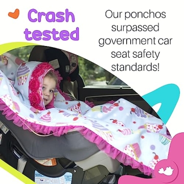 Birdy Boutique Car Seat Poncho - Safe and Cozy Winter Gear