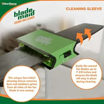 Blade Maid Ceiling Fan Cleaner with Extendable Pole