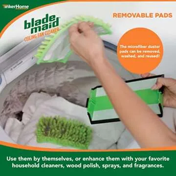 Blade Maid Ceiling Fan Cleaner with Extendable Pole