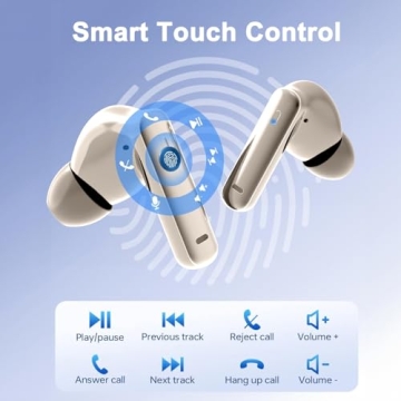 TOKANI Wireless Earbuds - Bluetooth 5.3 Stereo