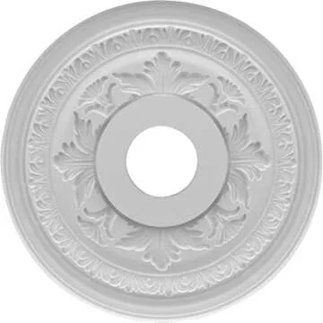 Ekena Millwork CMP16BA Baltimore Ceiling Medallion, 16"OD, Unfinished