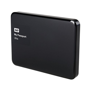 WD My Passport Ultra 1TB Portable Hard Drive for Backup