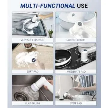 Cordless Electric Spin Scrubber for Effortless Cleaning