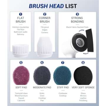 Cordless Electric Spin Scrubber for Effortless Cleaning