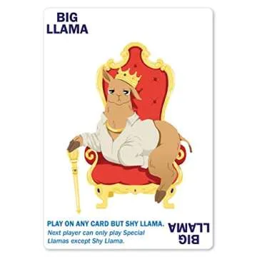 Llama Drama Card Game (1 Pack Original) Waterproof & Tear-Proof - Easy to Learn Fun to Play