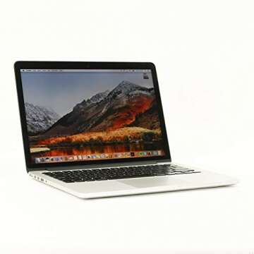 Apple MacBook Pro Retina MF843LL/A 13” Laptop, 3.1GHz Intel Core i7, 16GB Memory, 512GB SSD, macOS...