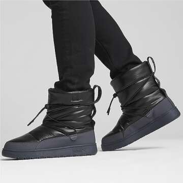 PUMA Womens Snowbae Boot - Chic Winter Footwear for Women