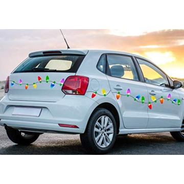72PCS Christmas Car Decorations - Magnetic Ornaments