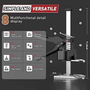 XClifes Labor-Saving Handle Lifting Device for DIY