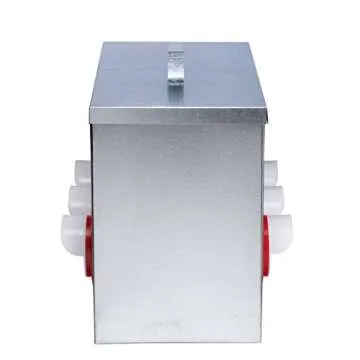 RentACoop Metal 65lb 6-Port Feeder - Durable, Weatherproof & Easy Access for Your Chickens