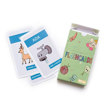 Learn Gujarati with Bilingual Alphabet Flashcards