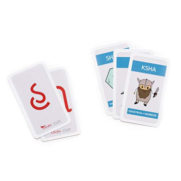 Learn Gujarati with Bilingual Alphabet Flashcards