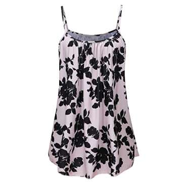 Plus Size Tank Tops for Women Camisoles Cami Dress Loose Fit Sleeveless Flowy Spaghetti Strap Summer...