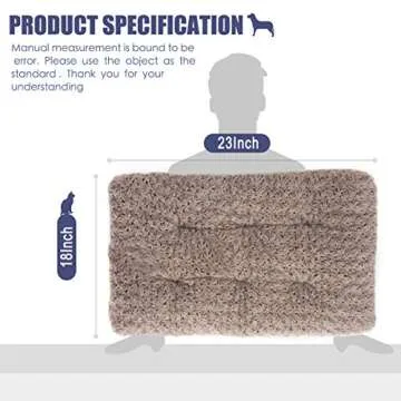 Ultra Soft MIXJOY Dog Bed Perfect for Crates and Homes