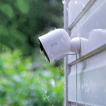 Arlo Ultra - 4K UHD Wire-Free Security 2 Camera System | Indoor/Outdoor with Color Night Vision, 180...