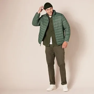 Lightweight Water-Resistant Packable Puffer Jacket