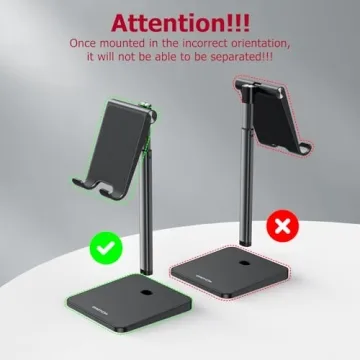 OMOTON Adjustable Phone Stand for All Smartphones