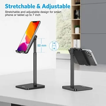 OMOTON Adjustable Phone Stand for All Smartphones