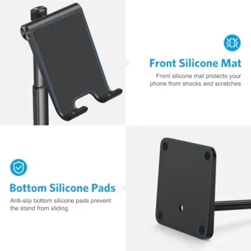 OMOTON Adjustable Phone Stand for All Smartphones