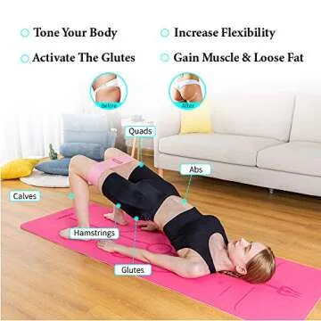 EILISON Glamfit Booty Resistance Bands Set for Women