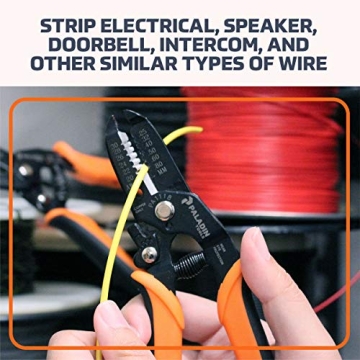 Paladin Tools PA1118 Wire Stripper and Cutter 20-30 AWG