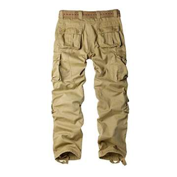 AKARMY Women's Cargo Pants - Lucrative Ripstop Camo for Outdoor Work