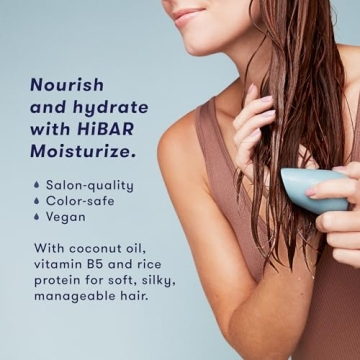 HiBAR Moisturize Conditioner Bar for Dry Hair Nourishment