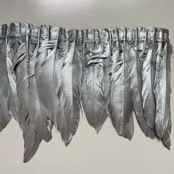 Sowder Duck Goose Feather Trim Fringe for Craft & Decor