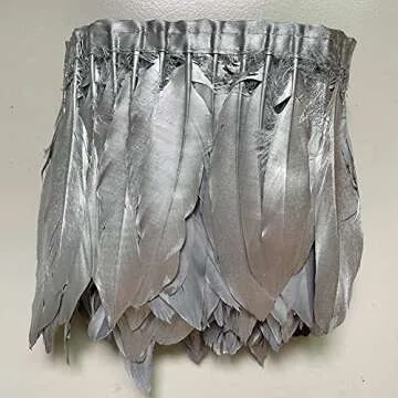 Sowder Duck Goose Feather Trim Fringe for Craft & Decor