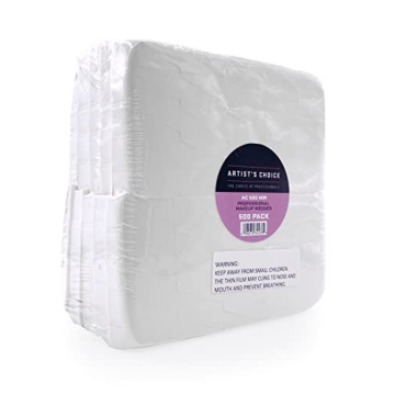 500 Pack Latex-Free Makeup Sponge Wedges for Flawless Skin