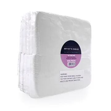 500 Pack Latex-Free Makeup Sponge Wedges for Flawless Skin