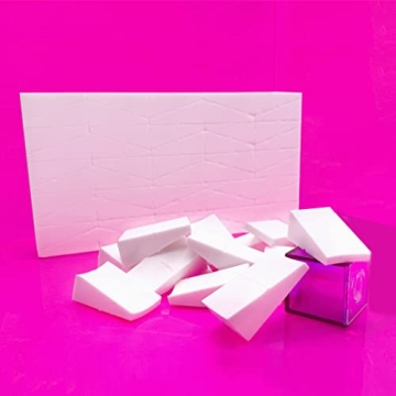 500 Pack Latex-Free Makeup Sponge Wedges for Flawless Skin