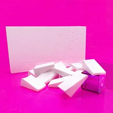 500 Pack Latex-Free Makeup Sponge Wedges for Flawless Skin