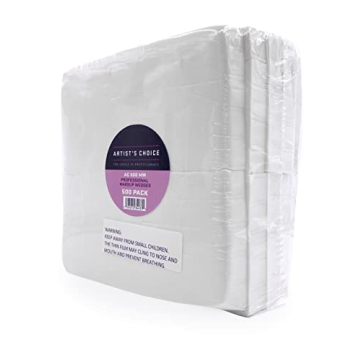 500 Pack Latex-Free Makeup Sponge Wedges for Flawless Skin