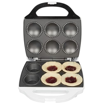 Mini Pie Maker Cooks 6 Small Pies Quickly and Easily