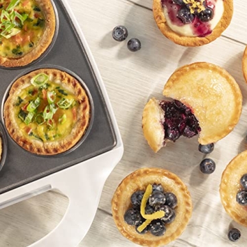Mini Pie Maker Cooks 6 Small Pies Quickly and Easily