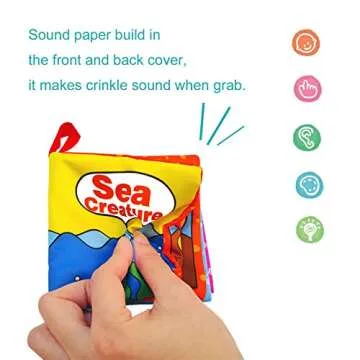 Soft Cloth Baby Books - Educational and Engaging for Infants