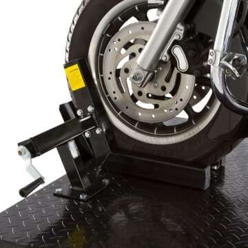 Black Widow Hydraulic Motorcycle Scissor Lift Table