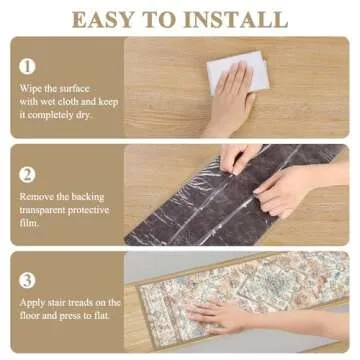 Pauwer Non Slip Stair Treads - Safe & Stylish for Home