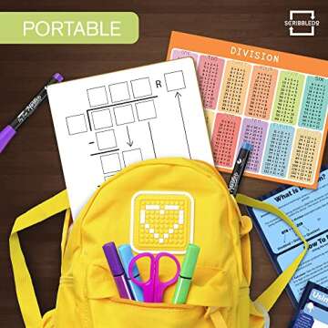 Durable Double Sided Dry Erase Division White Board