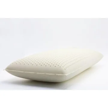 OrganicTextiles Natural Latex Pillow for All Sleepers - GOTS Certified