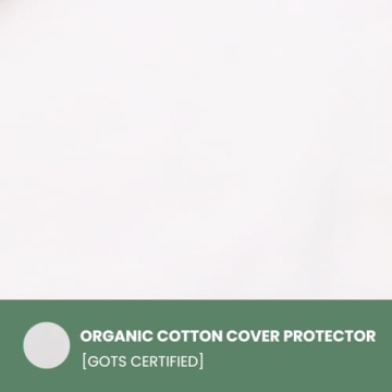 OrganicTextiles Natural Latex Pillow for All Sleepers - GOTS Certified
