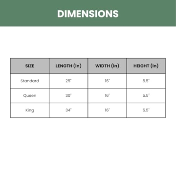 OrganicTextiles Natural Latex Pillow for All Sleepers - GOTS Certified