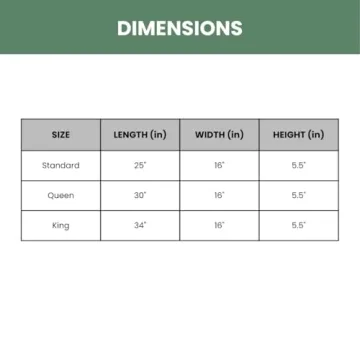 OrganicTextiles Natural Latex Pillow for All Sleepers - GOTS Certified