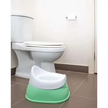 Little Chicks Easy-Clean Toddler Toilet Training Potty Chair with Built-in Splash Guard, Slip-Resistant Base, and Removable Bowl - Perfect Size Kids Potty for Toddlers 18 Months & Above