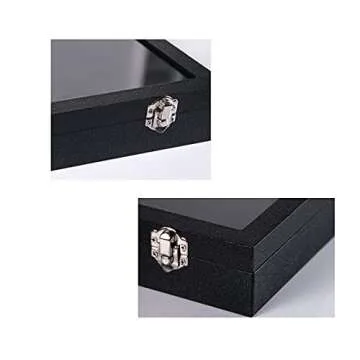 ByKen 20 Hooks Necklace Organizer Box for Jewelry Storage