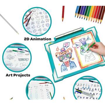 Light Up Tracing Pad - Perfect for Artists and Designers