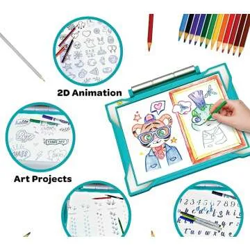 Light Up Tracing Pad - Perfect for Artists and Designers